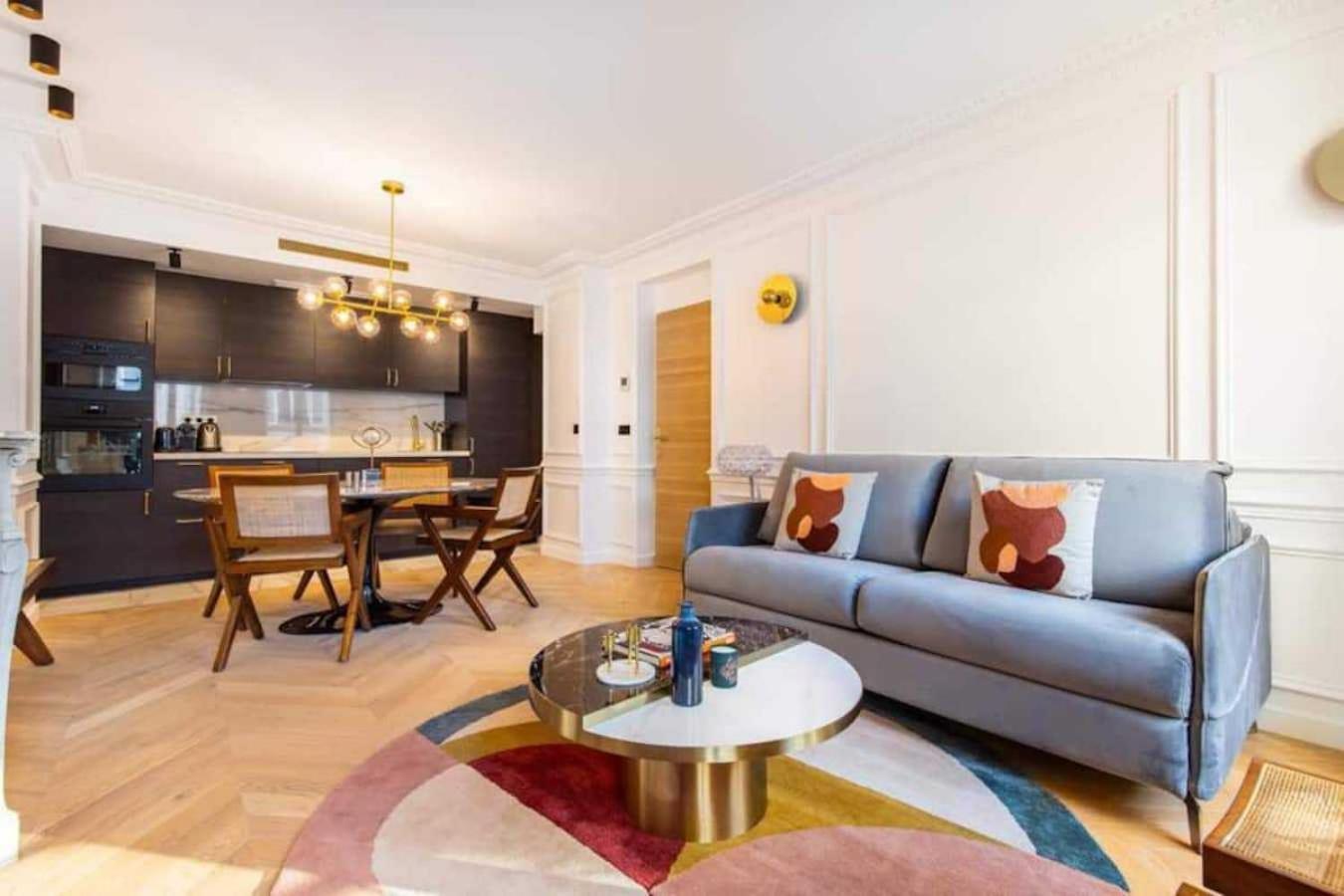 Ferienwohnung Newly Rebuilt By Architect - Center Of Paris Exterior foto