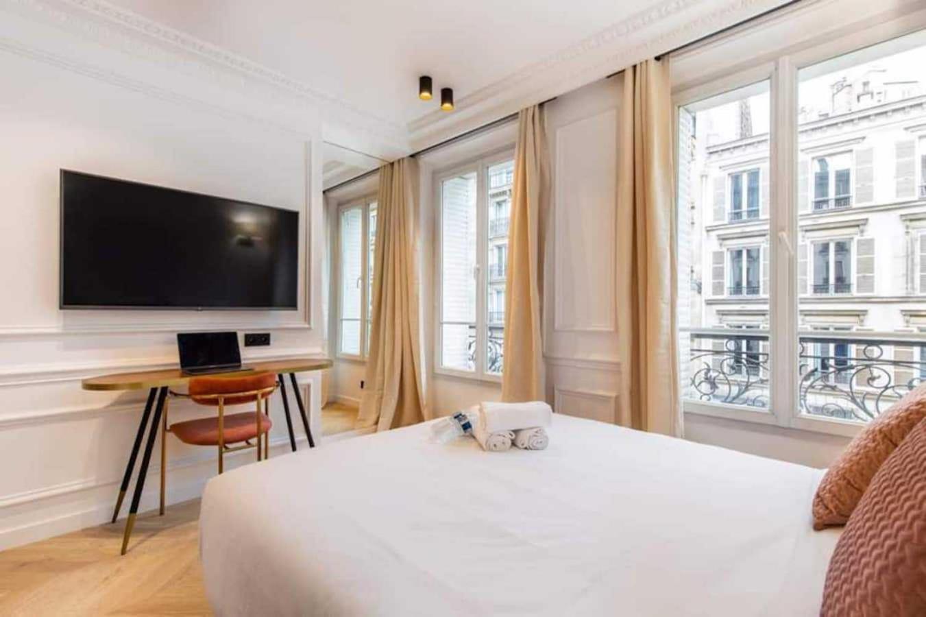 Ferienwohnung Newly Rebuilt By Architect - Center Of Paris Exterior foto